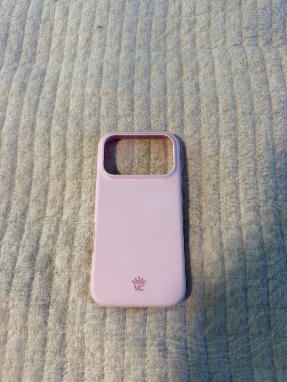 Velvet Caviar Soft Pink Silicone Phone Case